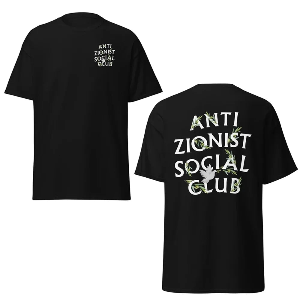 Palestine Shirt Palestine Unisex Shirt Men Women Universal Casual Crewneck Cotton Tshirt Letters Slogan Printed Tee